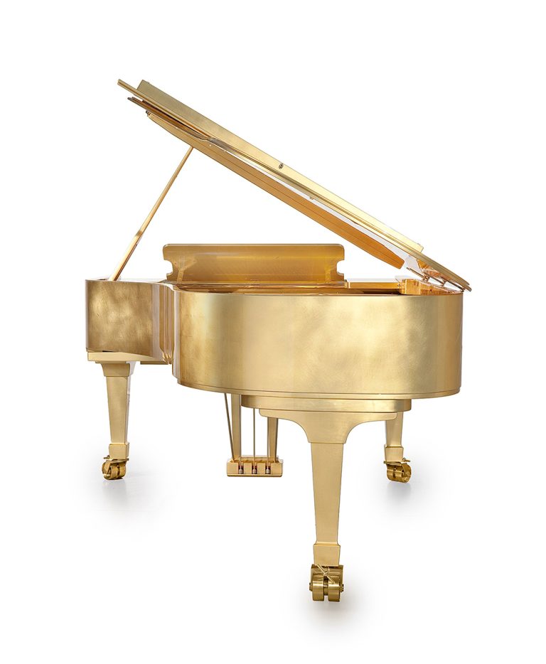 Fazioli Gold Leaf Piano