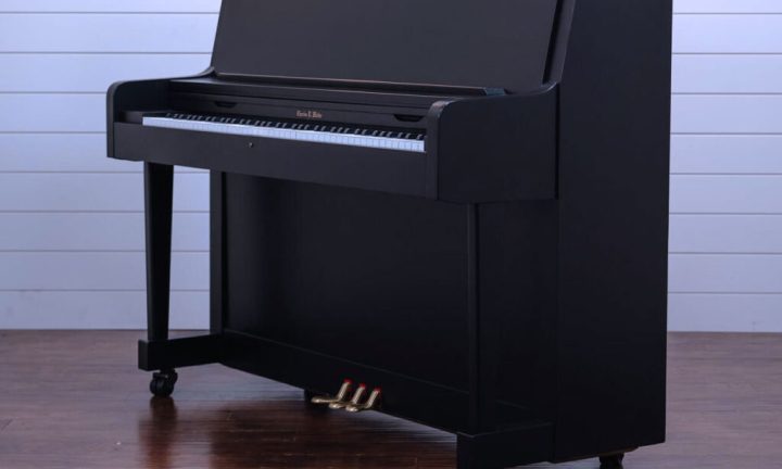 Charles R. Walter Studio Ebony Piano