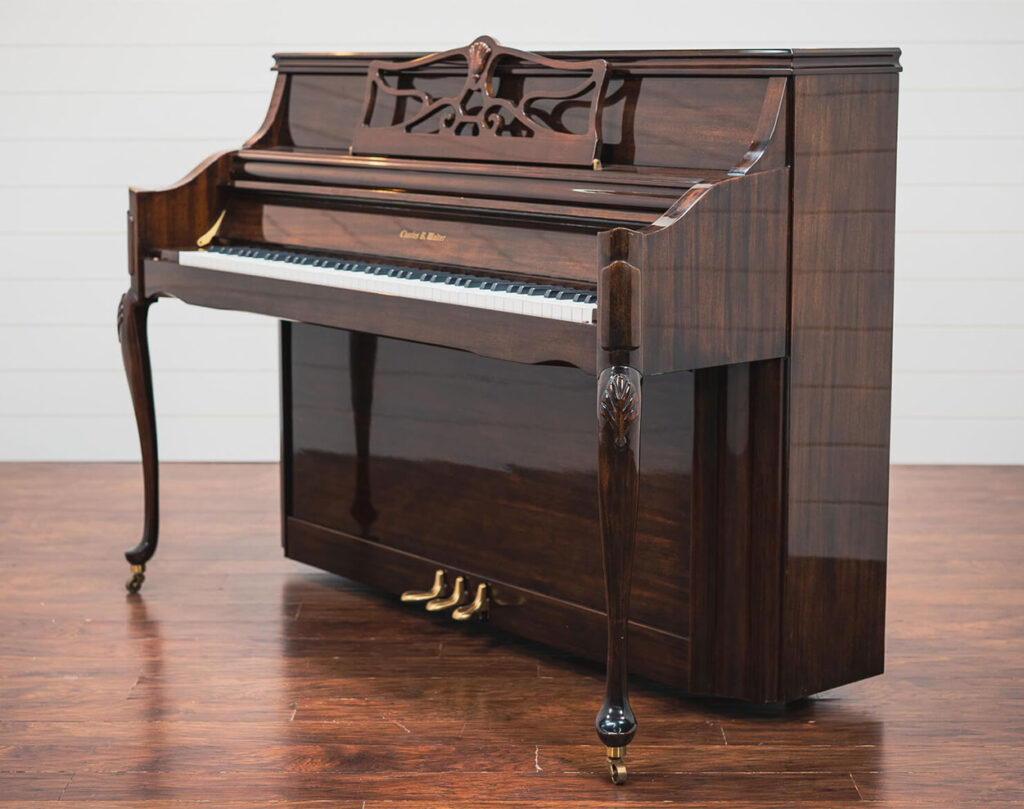 Charles Walters Queen Anne Piano